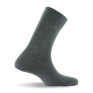1 paire de mi chaussettes unie gris
