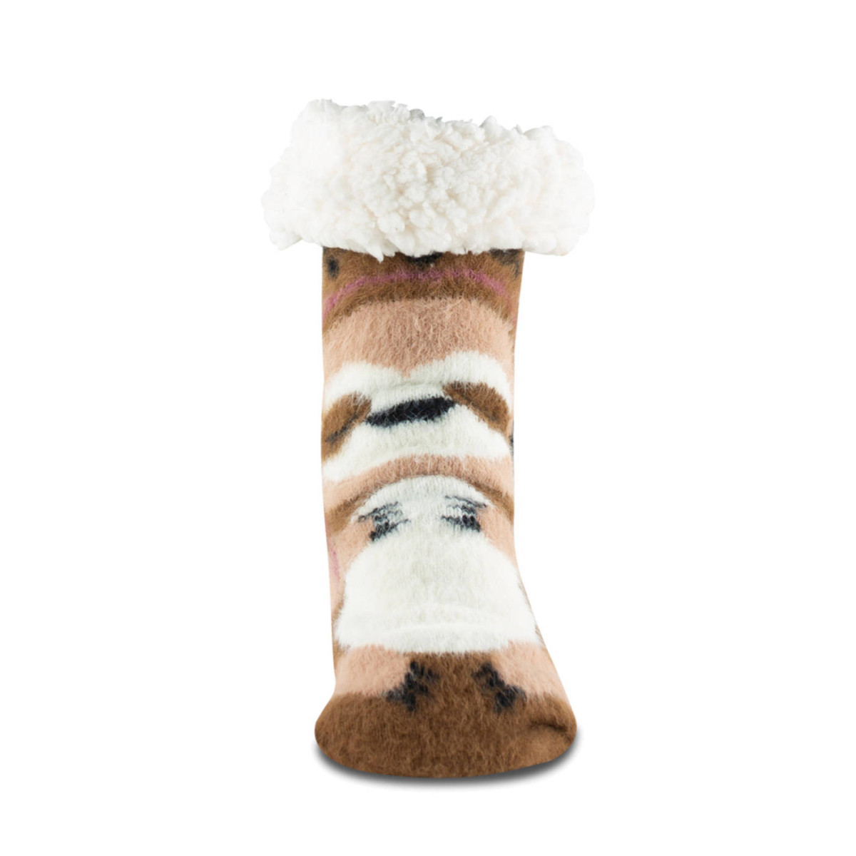 Chaussons chaussettes enfant antidérapant chien intérieur polaire-  Chaussettes Enfant | Kindy