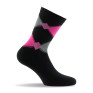 Mi chaussettes femme Intarsia made in France noir