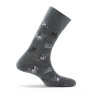 Mi-chaussettes homme All over bulldogs fabriquées en France.