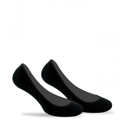 Pack de 2 paires de protèges pieds unis invisibles anti-odeur