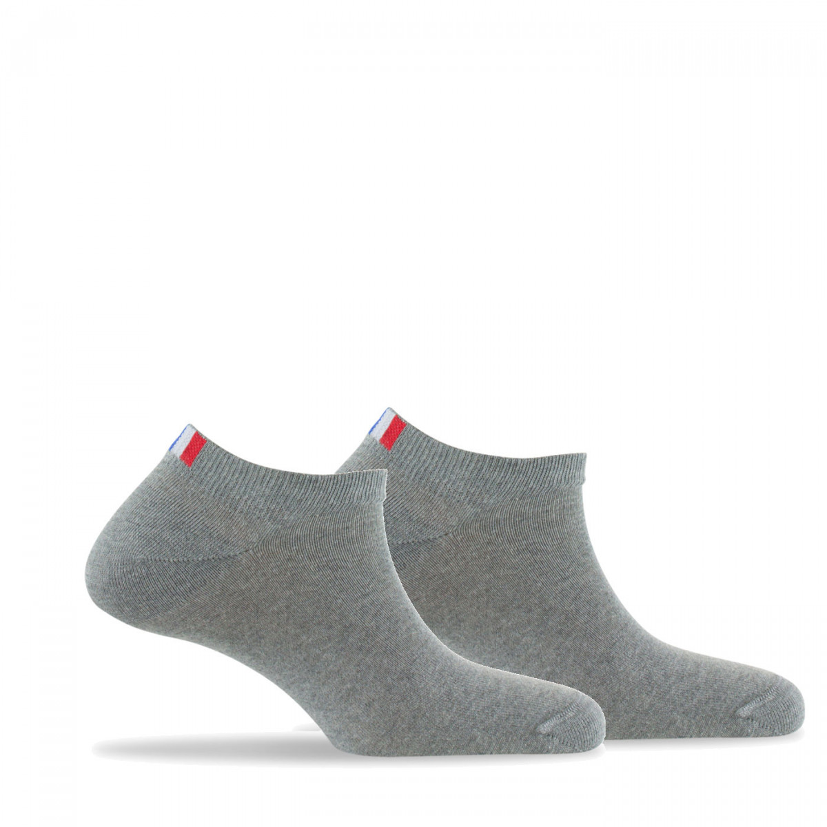 Lot de 2 paires de chaussettes unisexes fabriquées en France