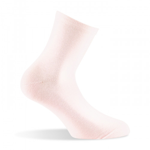 socquettes femme coton biologique rose