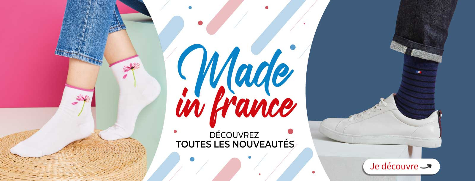 Chaussettes fabriqué en France Chaussettes de qualité Chaussettes